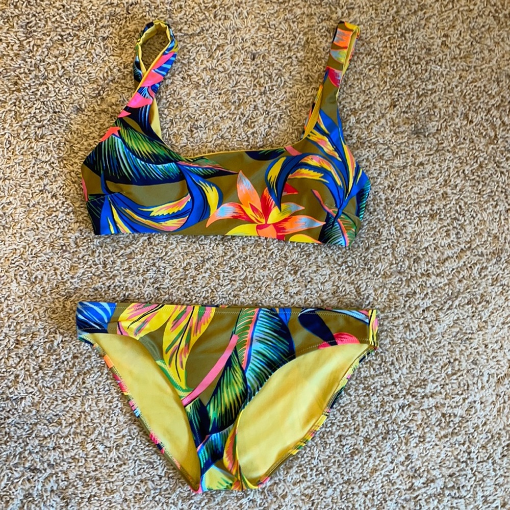 Multicolor Aerie bikini